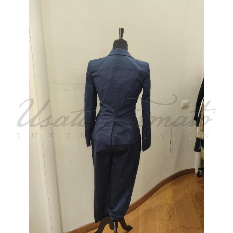 COMPLETO DONNA LUISA SPAGNOLI BLU TG. 40/42 | Mercatino dell'Usato Roma parioli 3