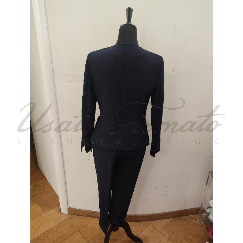 COMPLETO DONNA LUISA SPAGNOLI BLU TG. 42/44 | Mercatino dell'Usato Roma parioli 3