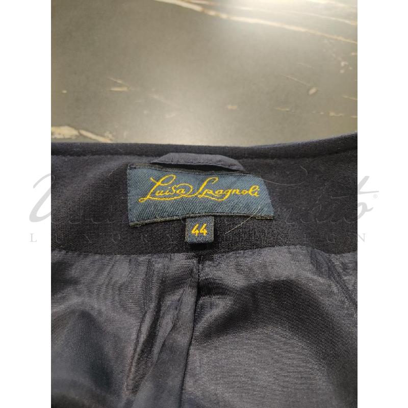 COMPLETO DONNA LUISA SPAGNOLI BLU TG. 42/44 | Mercatino dell'Usato Roma parioli 4