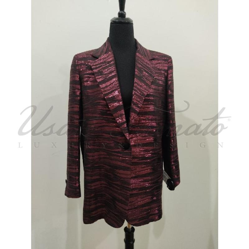 COMPLETO DONNA NINEMINUTES NERO LUREX TG S | Mercatino dell'Usato Roma parioli 2
