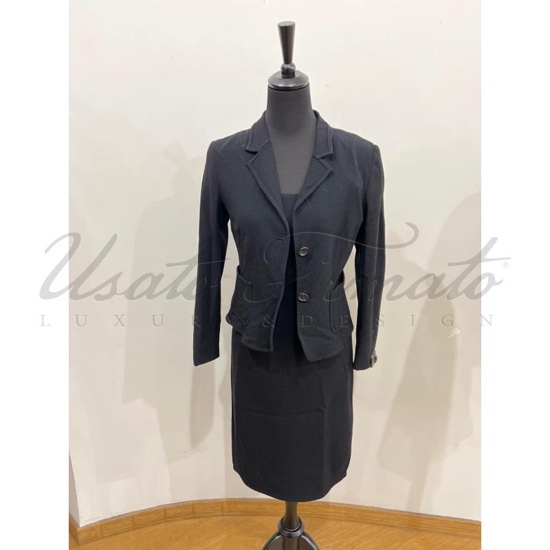 COMPLETO DONNA SEVENTY NERO TG. 42 | Mercatino dell'Usato Roma parioli 1