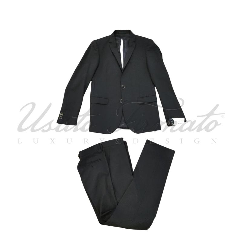 COMPLETO UOMO VERSACE JEANS GESSATO TG 46 | Mercatino dell'Usato Roma parioli 1