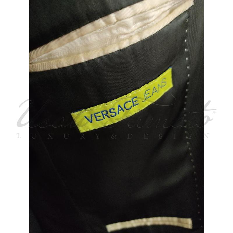 COMPLETO UOMO VERSACE JEANS GESSATO TG 46 | Mercatino dell'Usato Roma parioli 4