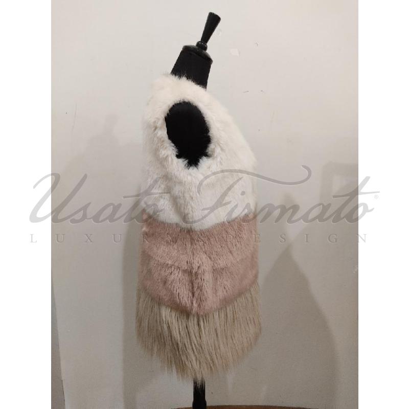 ECOPELLICCIA DONNA MAX & CO SMANICATA ROSA TG 40 | Mercatino dell'Usato Roma parioli 2