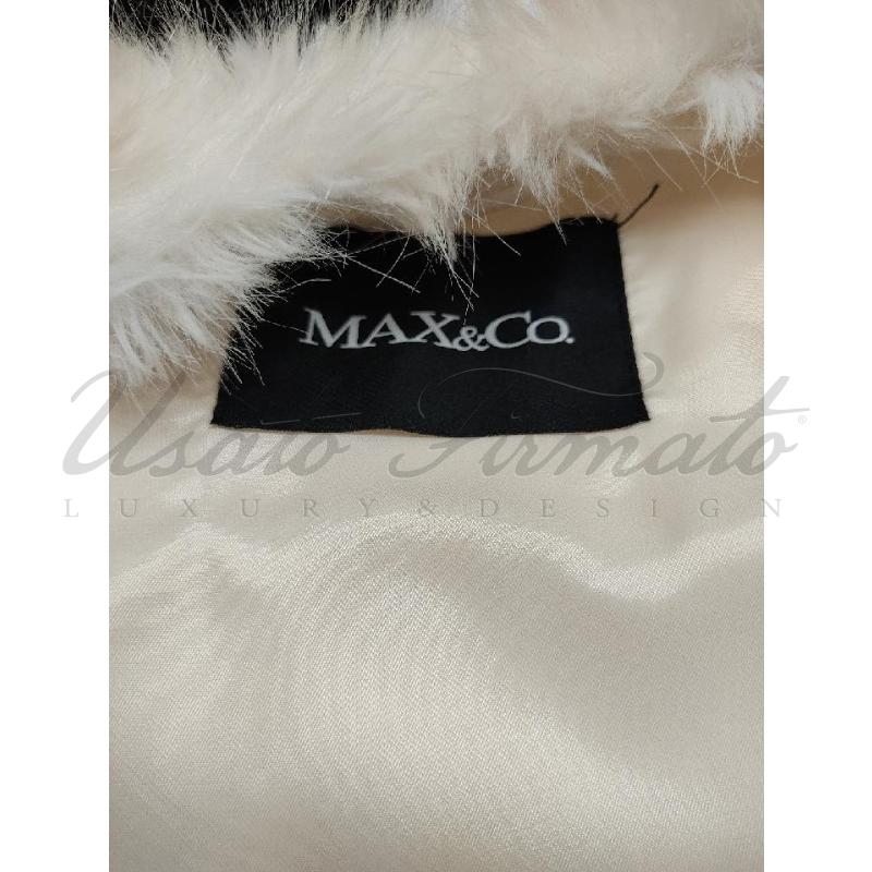 ECOPELLICCIA DONNA MAX & CO SMANICATA ROSA TG 40 | Mercatino dell'Usato Roma parioli 4