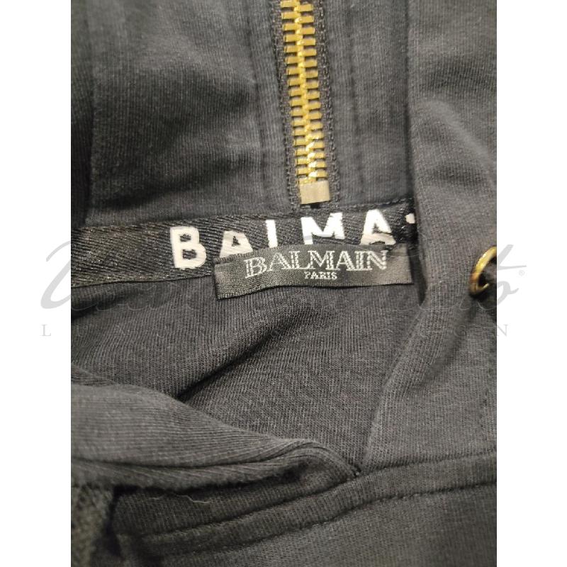 FELPA DONNA BALMAIN NERA TG S | Mercatino dell'Usato Roma parioli 4