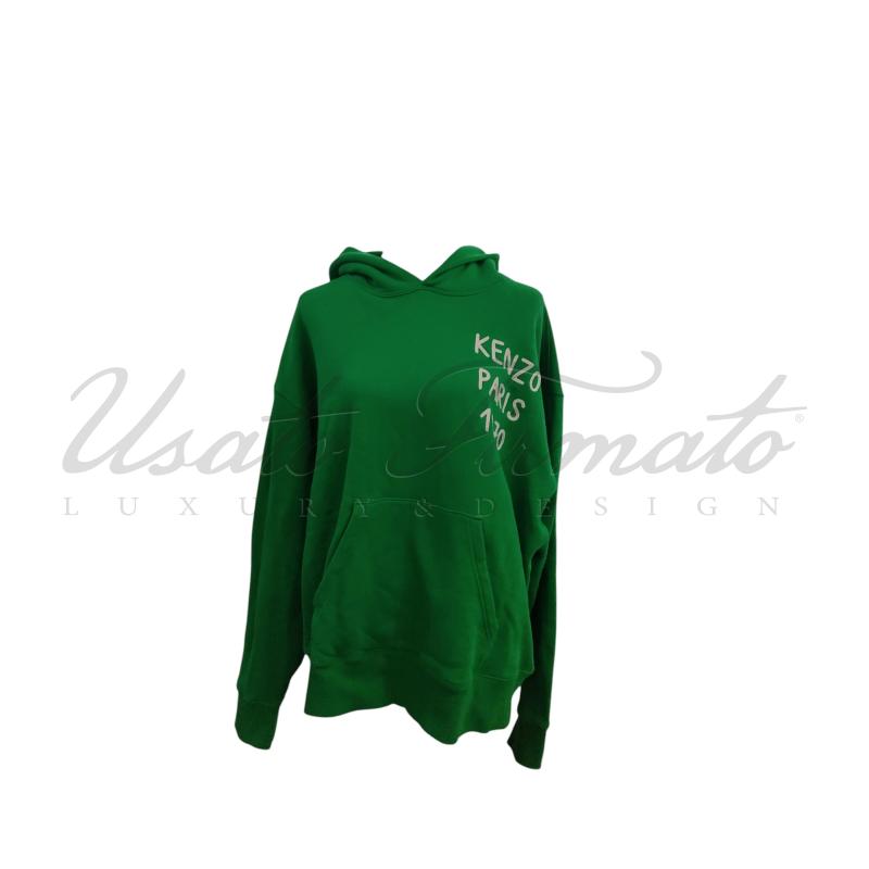 FELPA KENZO VERDE TG XL | Mercatino dell'Usato Roma parioli 1