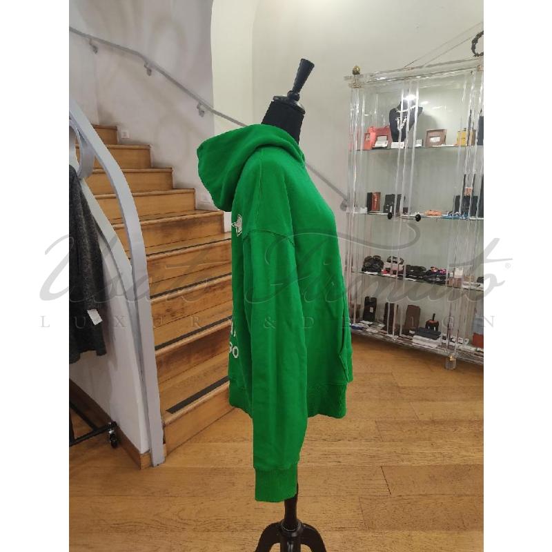 FELPA KENZO VERDE TG XL | Mercatino dell'Usato Roma parioli 2