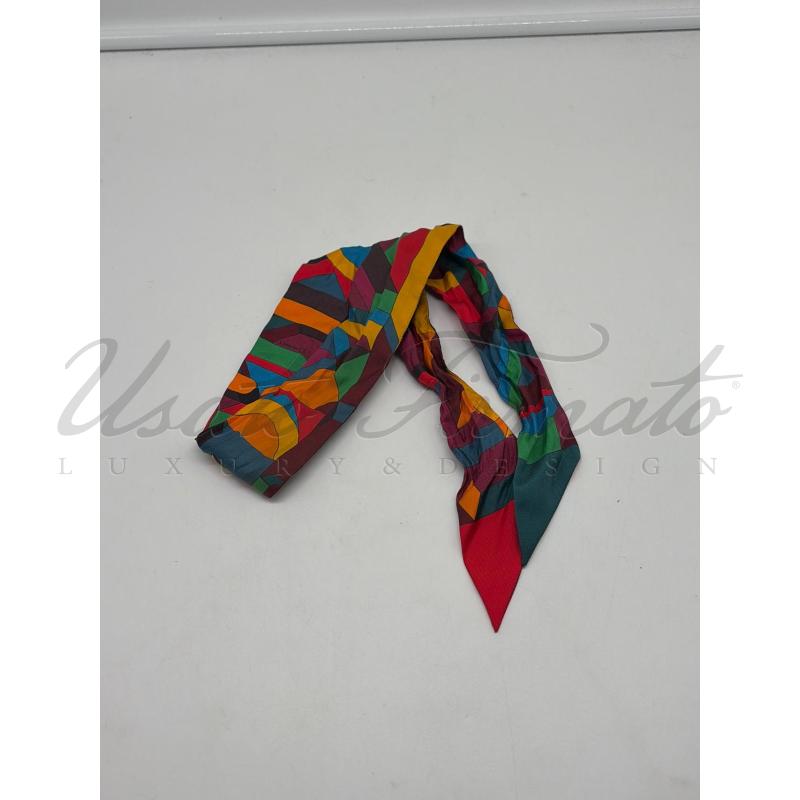FOULARD HERMES MULTICOLOR SETA | Mercatino dell'Usato Roma parioli 1