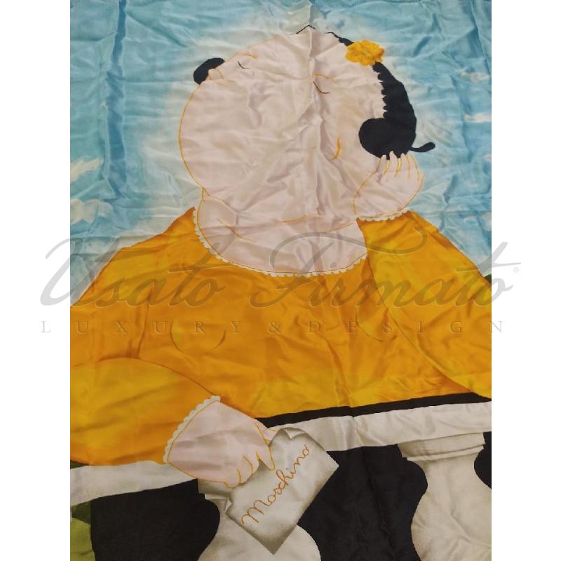 FOULARD MOSCHINO VISO  | Mercatino dell'Usato Roma parioli 2