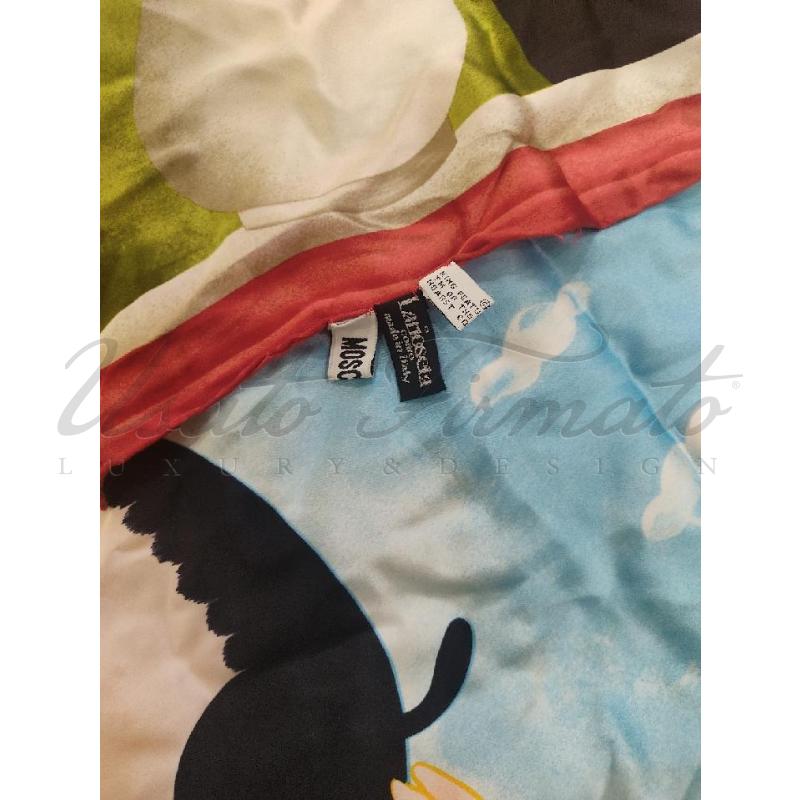 FOULARD MOSCHINO VISO  | Mercatino dell'Usato Roma parioli 3