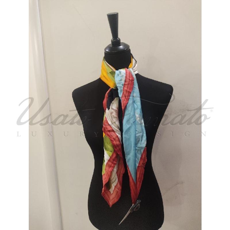FOULARD MOSCHINO VISO  | Mercatino dell'Usato Roma parioli 4