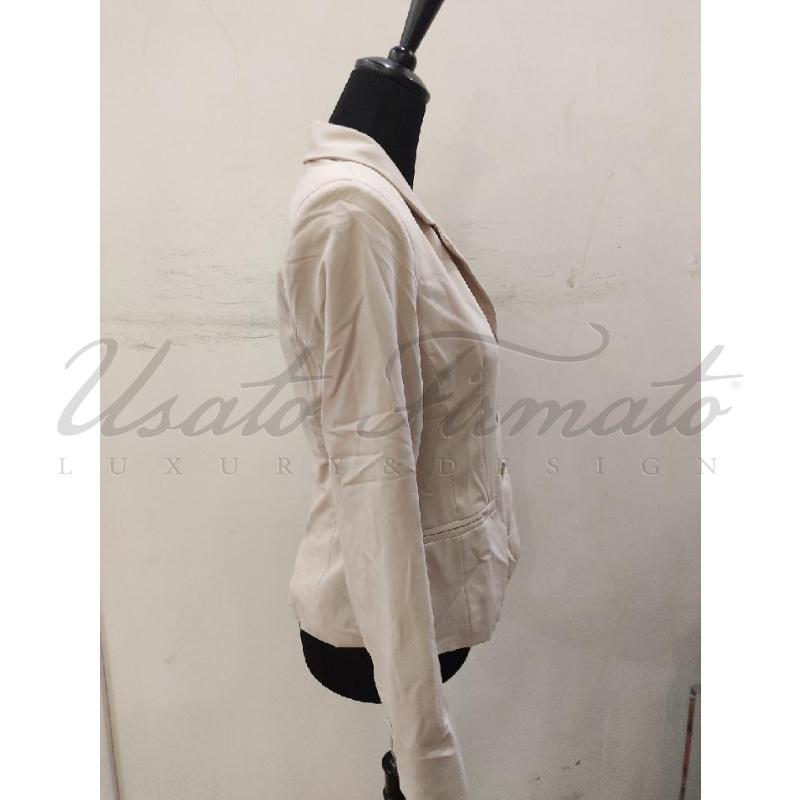 GIACCA DONNA ALESSIA SARTI BEIGE TG 42 | Mercatino dell'Usato Roma parioli 2