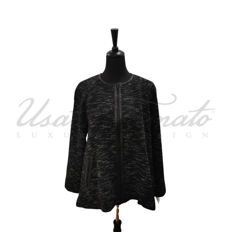 GIACCA DONNA ALICE+OLIVIA NERO  | Mercatino dell'Usato Roma parioli 1