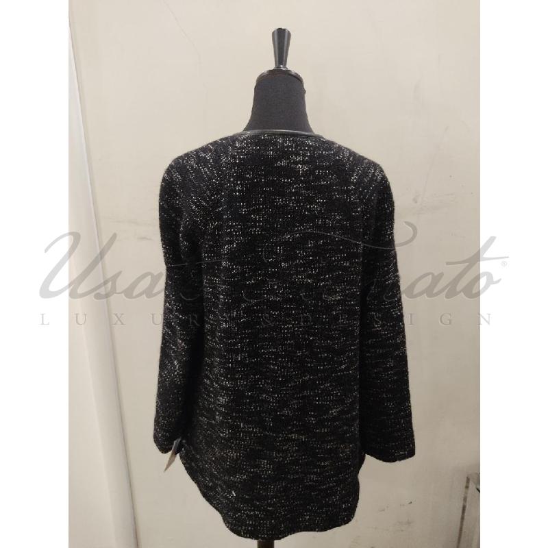 GIACCA DONNA ALICE+OLIVIA NERO  | Mercatino dell'Usato Roma parioli 3