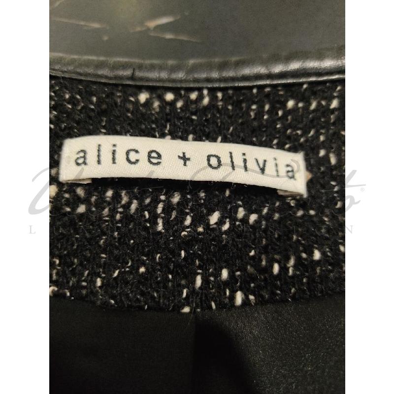 GIACCA DONNA ALICE+OLIVIA NERO  | Mercatino dell'Usato Roma parioli 4