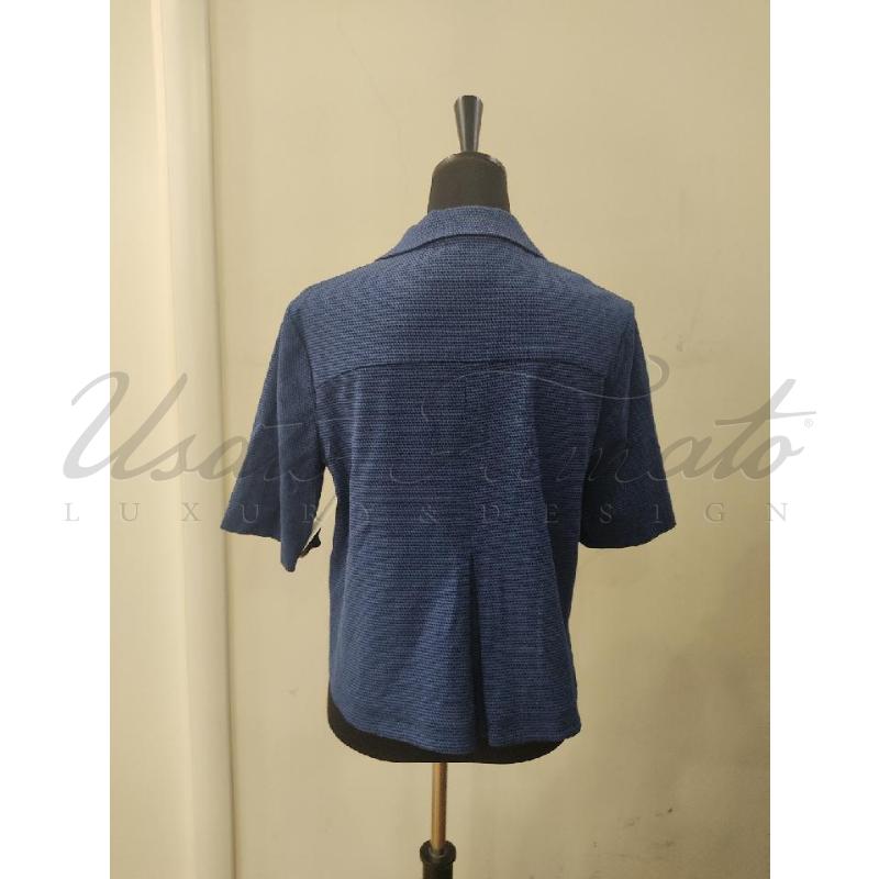 GIACCA DONNA ARMANI JEANS BLU TG. 42 | Mercatino dell'Usato Roma parioli 3