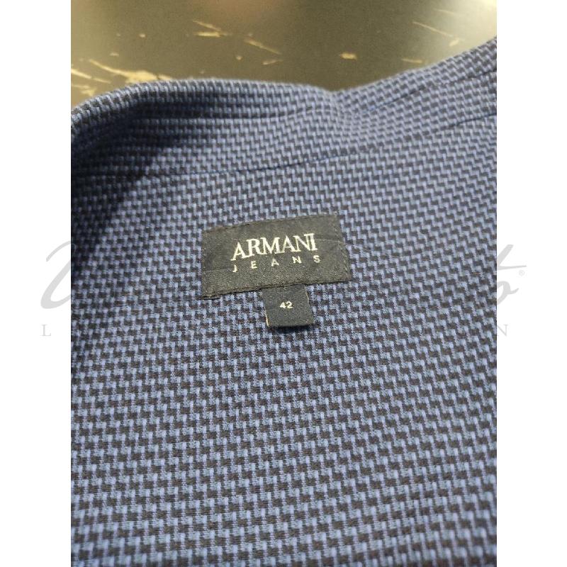 GIACCA DONNA ARMANI JEANS BLU TG. 42 | Mercatino dell'Usato Roma parioli 4