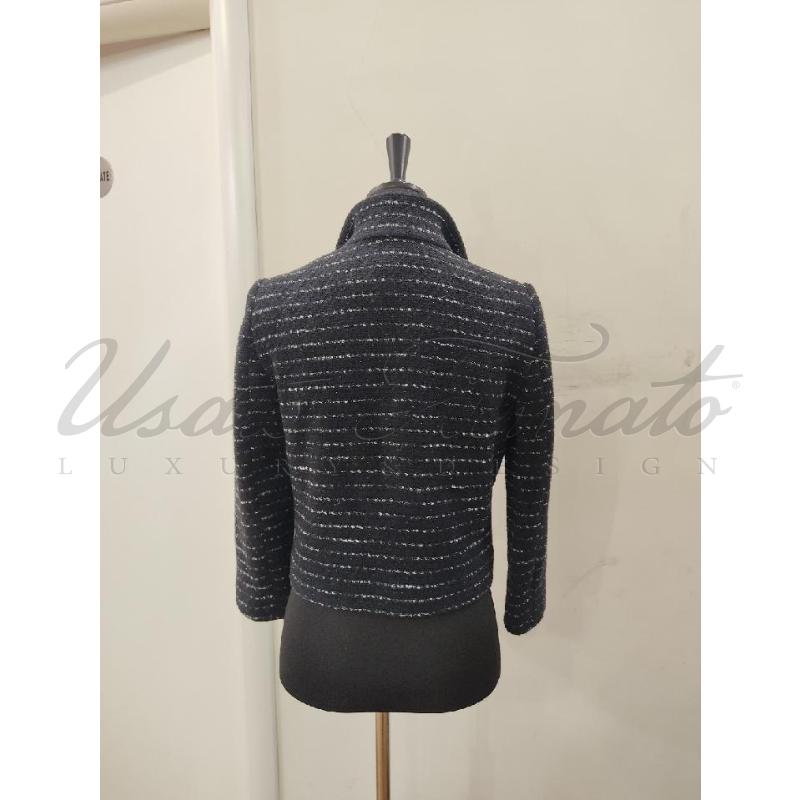 GIACCA DONNA BASH NERO DORATO LUREX TG XS | Mercatino dell'Usato Roma parioli 3