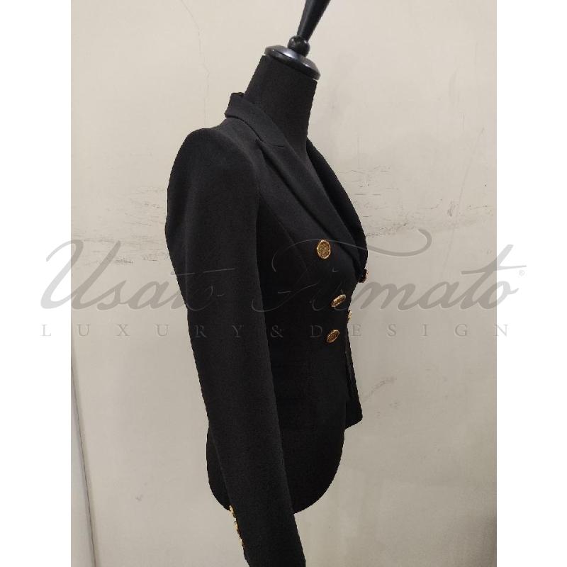 GIACCA DONNA ELISABETTA FRANCHI NERA TG 40 | Mercatino dell'Usato Roma parioli 2