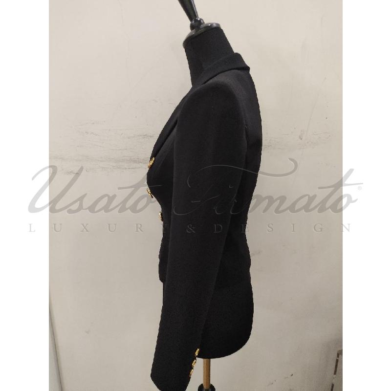 GIACCA DONNA ELISABETTA FRANCHI NERA TG 40 | Mercatino dell'Usato Roma parioli 3