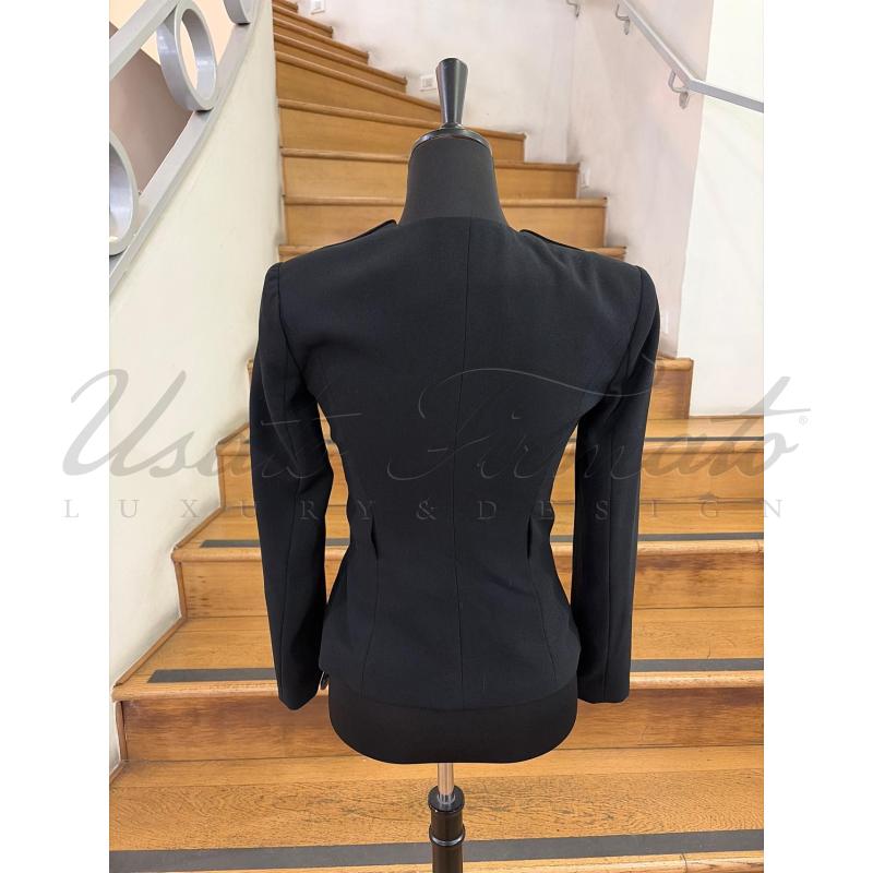 GIACCA DONNA ELISABETTA FRANCHI NERO TG S  | Mercatino dell'Usato Roma parioli 3