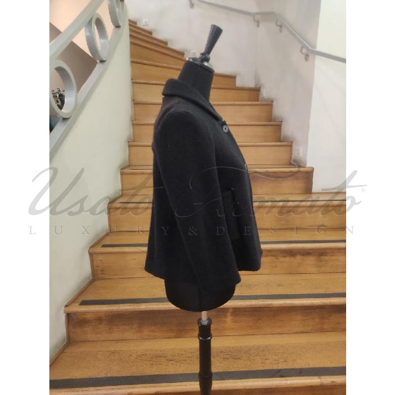 GIACCA DONNA EMPORIO ARMANI NERA TG 38 | Mercatino dell'Usato Roma parioli 2
