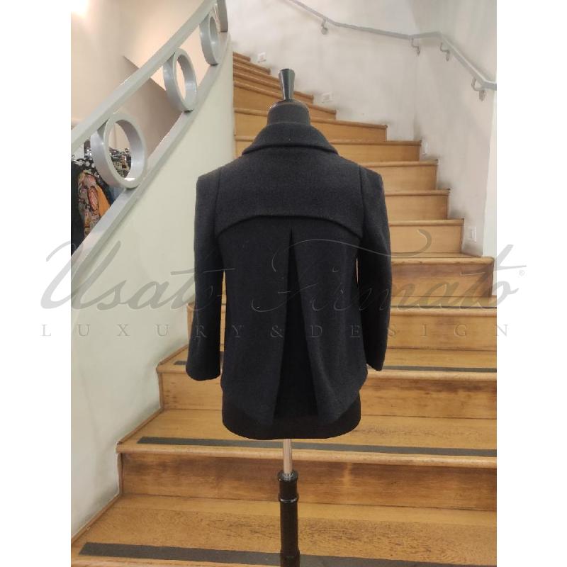 GIACCA DONNA EMPORIO ARMANI NERA TG 38 | Mercatino dell'Usato Roma parioli 3