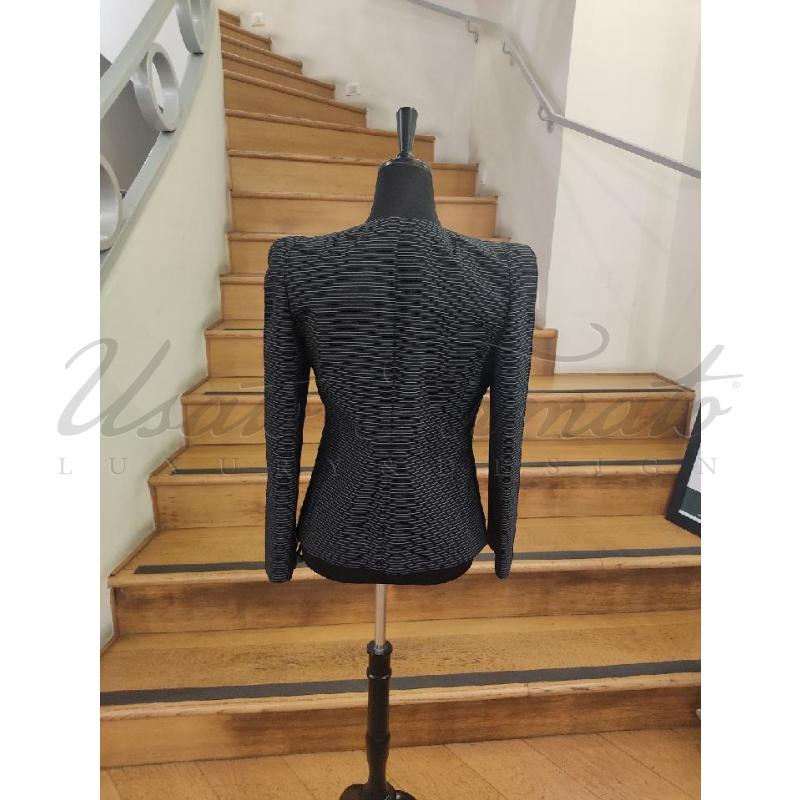 GIACCA DONNA GIORGIO ARMANI GESSATA TG 44 | Mercatino dell'Usato Roma parioli 3