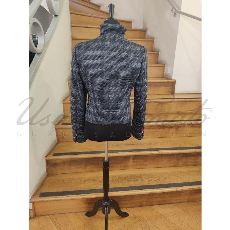 GIACCA DONNA GIORGIO ARMANI GRIGIO ARANCIO TG S | Mercatino dell'Usato Roma parioli 3