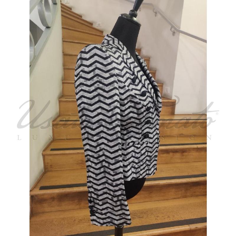 GIACCA DONNA GIORGIO ARMANI GRIGIO TG 44 | Mercatino dell'Usato Roma parioli 2