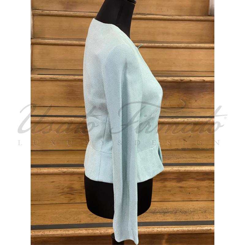GIACCA DONNA GIORGIO ARMANI VERDE TG. 40 | Mercatino dell'Usato Roma parioli 2