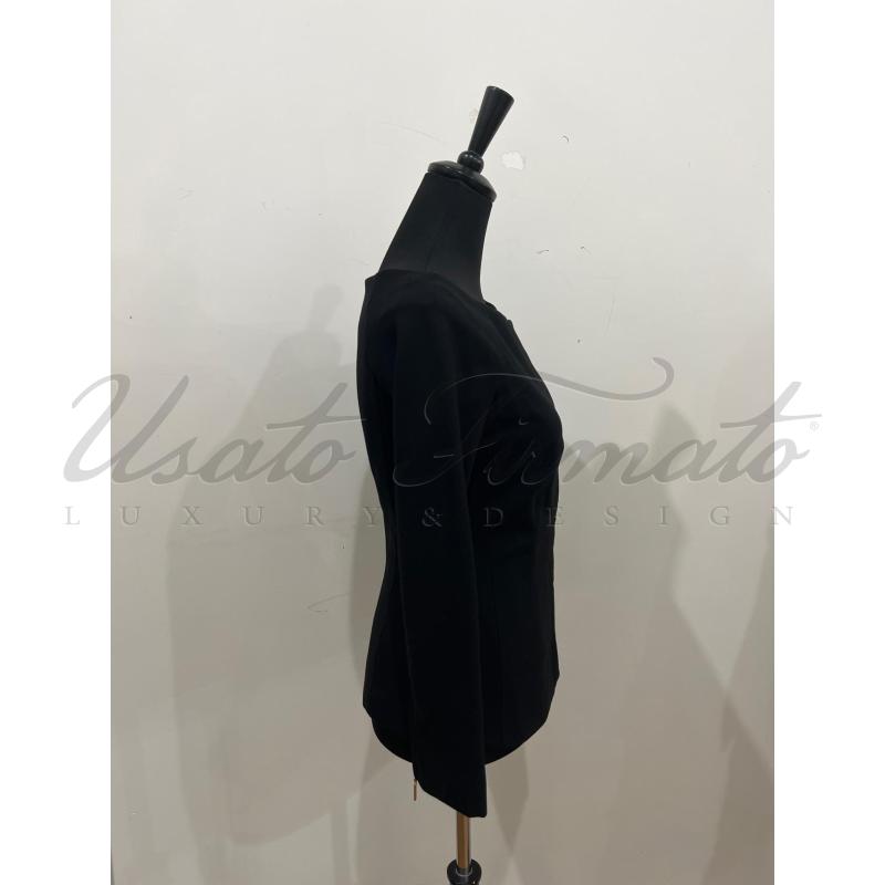 GIACCA DONNA LUISA SPAGNOLI NERO TG 40 | Mercatino dell'Usato Roma parioli 2