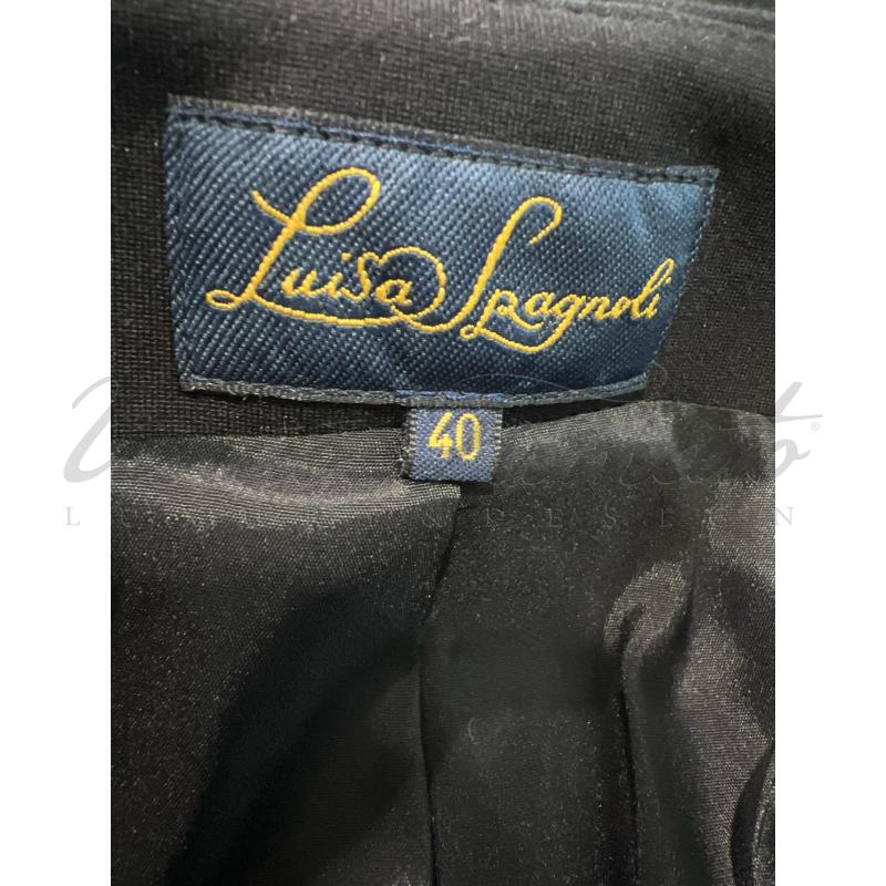 GIACCA DONNA LUISA SPAGNOLI NERO TG 40 | Mercatino dell'Usato Roma parioli 4