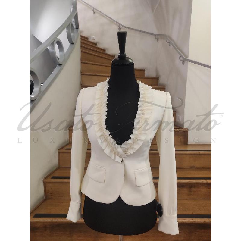 GIACCA DONNA MARELLA PANNA TG. 42 | Mercatino dell'Usato Roma parioli 1