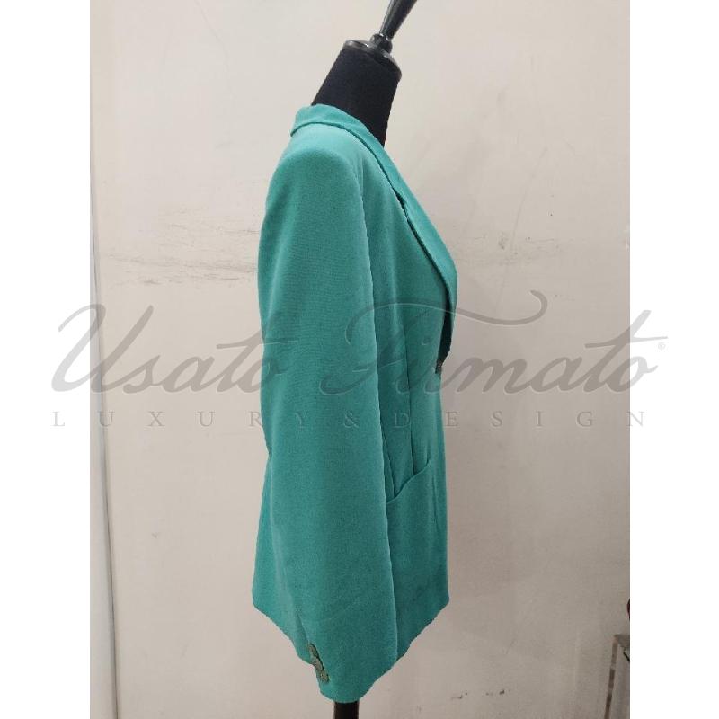 GIACCA DONNA MAXMARA VERDE ACQUA TG. 44 | Mercatino dell'Usato Roma parioli 2