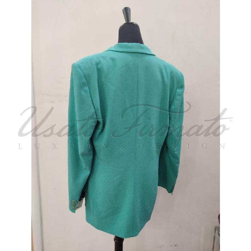 GIACCA DONNA MAXMARA VERDE ACQUA TG. 44 | Mercatino dell'Usato Roma parioli 3