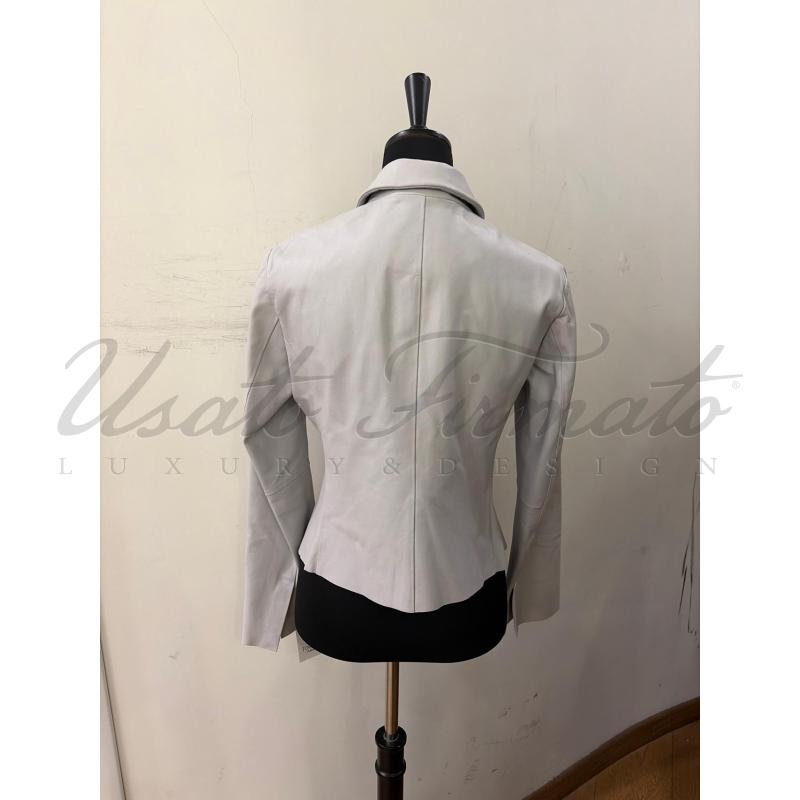 GIACCA DONNA MAX&CO GHIACCIO PELLE TG. M | Mercatino dell'Usato Roma parioli 3