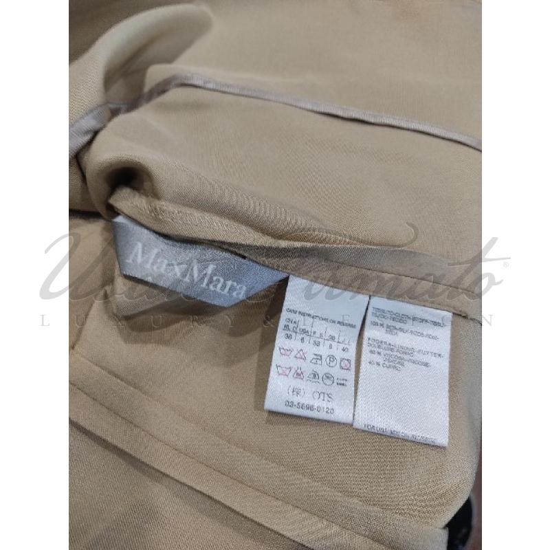 GIACCA DONNA MAX MARA BEIGE TG S | Mercatino dell'Usato Roma parioli 4