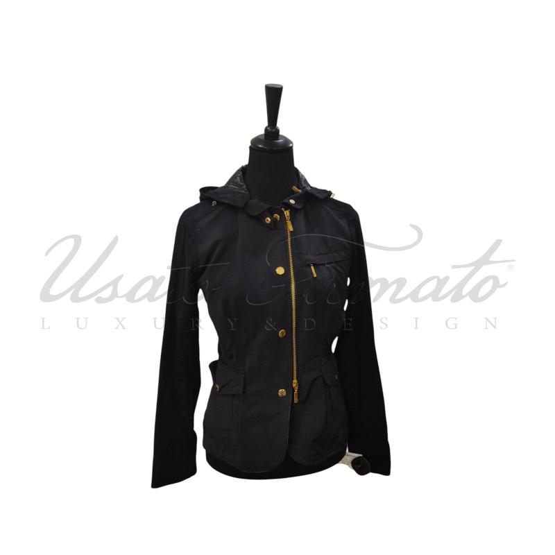 GIACCA DONNA MONCLER NERO TG. 1 | Mercatino dell'Usato Roma parioli 1