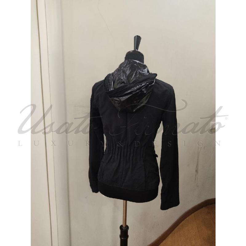GIACCA DONNA MONCLER NERO TG. 1 | Mercatino dell'Usato Roma parioli 3