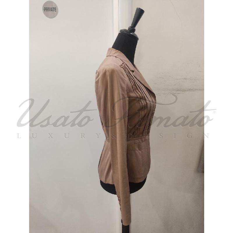 GIACCA DONNA PRADA BEIGE TG S | Mercatino dell'Usato Roma parioli 2