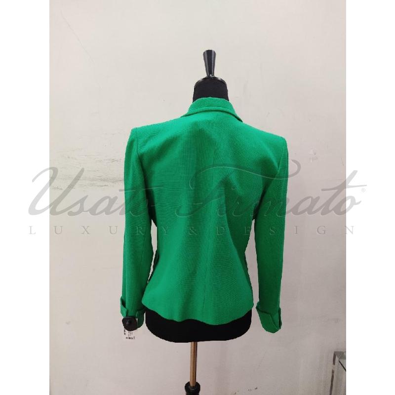 GIACCA DONNA YVES SAINT LAURENT VERDE TG. 40 | Mercatino dell'Usato Roma parioli 3
