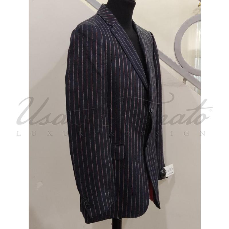 GIACCA UOMO BURBERRY BLU ROSSA TG 52 | Mercatino dell'Usato Roma parioli 2