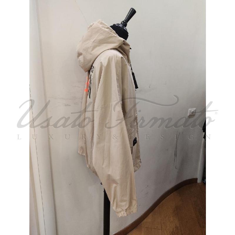 GIACCA UOMO DSQUARED BEIGE TG XXL  | Mercatino dell'Usato Roma parioli 2