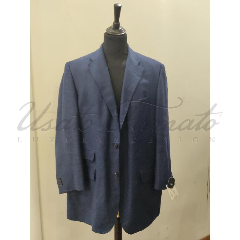 GIACCA UOMO ELMAR GARZON BLU TG 52 | Mercatino dell'Usato Roma parioli 1