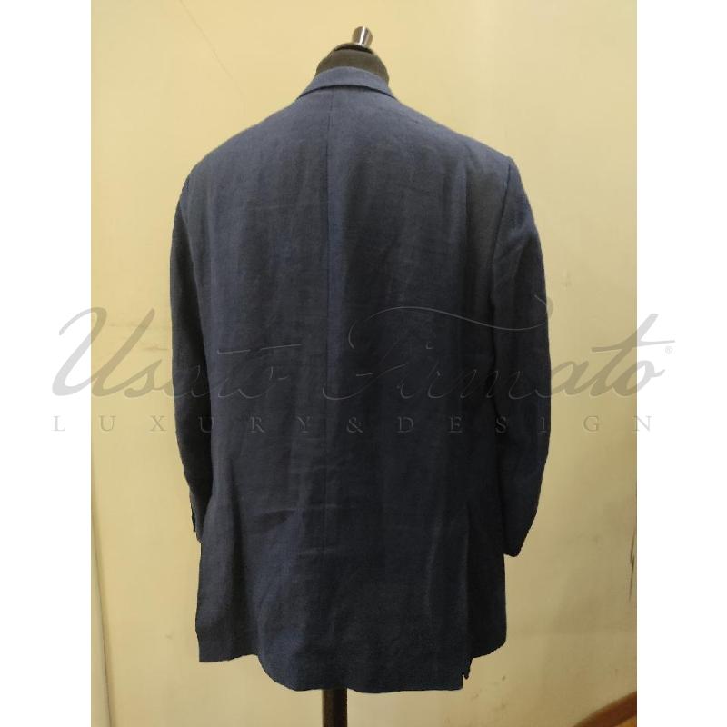 GIACCA UOMO ELMAR GARZON BLU TG 52 | Mercatino dell'Usato Roma parioli 3