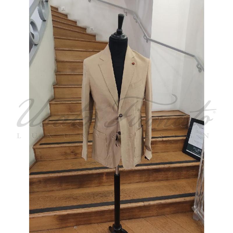 GIACCA UOMO  BEIGE BRIATORE | Mercatino dell'Usato Roma parioli 1