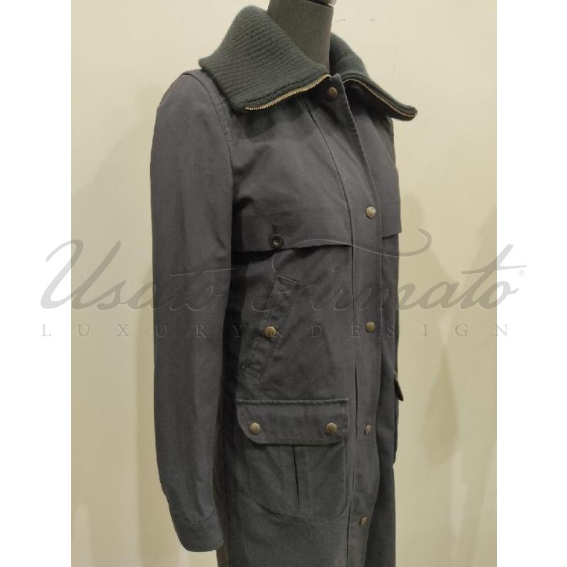 GIACCONE DONNA SEE BY CHLOE BLU IMBOTTITURA TG 42 | Mercatino dell'Usato Roma parioli 2