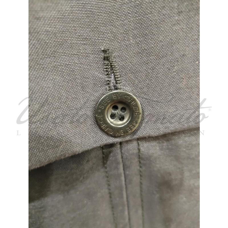 GIACCONE DONNA SEE BY CHLOE BLU IMBOTTITURA TG 42 | Mercatino dell'Usato Roma parioli 4